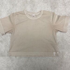 CALIA by Carrie Underwood Beige Crop Top